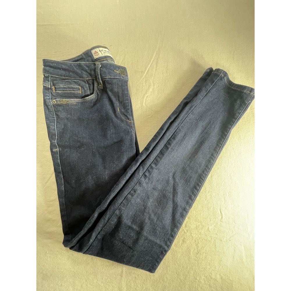 Mat De Missing French Jeans Nautical Inspired Theme SZ 6 Stretch Fit Blue